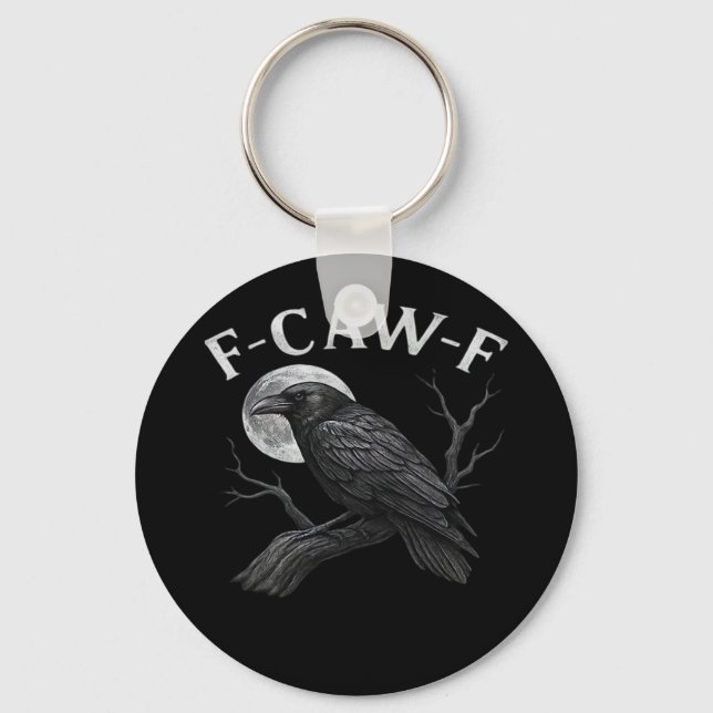 F-Caw-F Cool Einzigartig Schlüsselanhänger (Vorderseite)