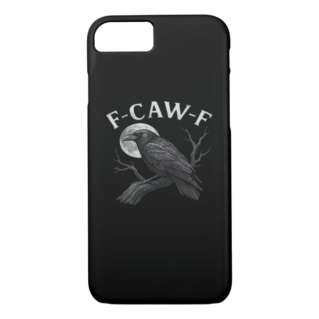 F-Caw-F Cool Unique Case-Mate iPhone Hülle (Rückseite)
