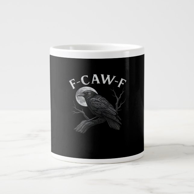 F-Caw-F Cool Unique Jumbo-Tasse (Vorderseite)