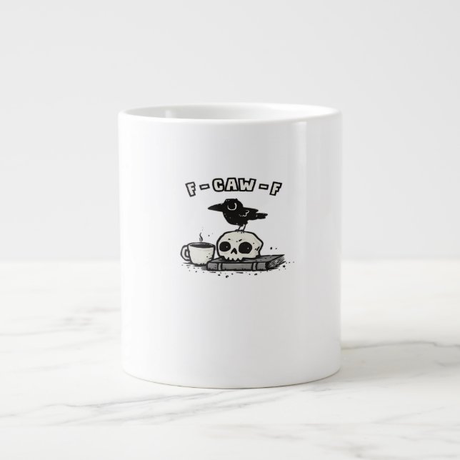 F Caw F Cool Unique Look Jumbo-Tasse (Vorderseite)