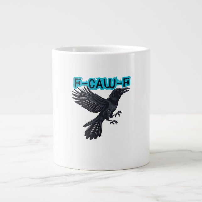F Caw F Creative Casual Style Jumbo-Tasse (Vorderseite)