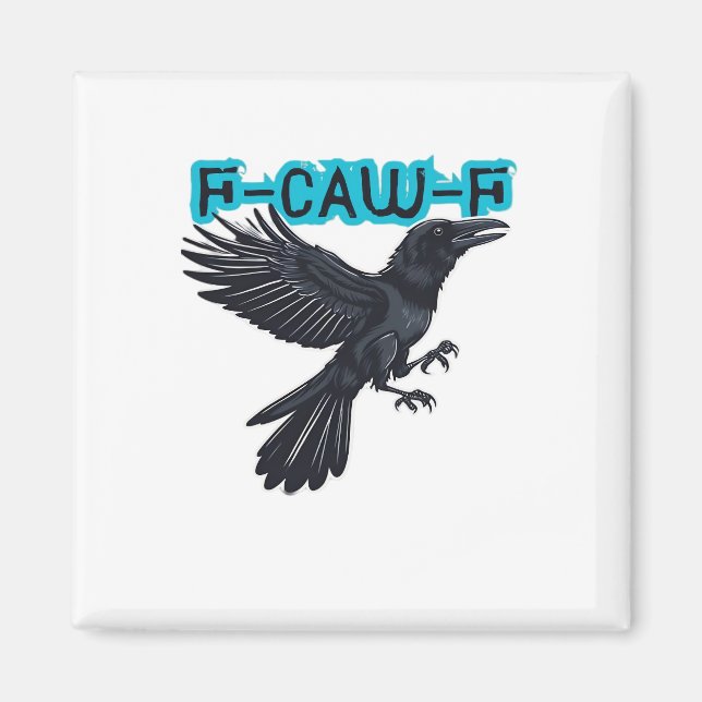 F Caw F Creative Casual Style Magnet (Vorne)
