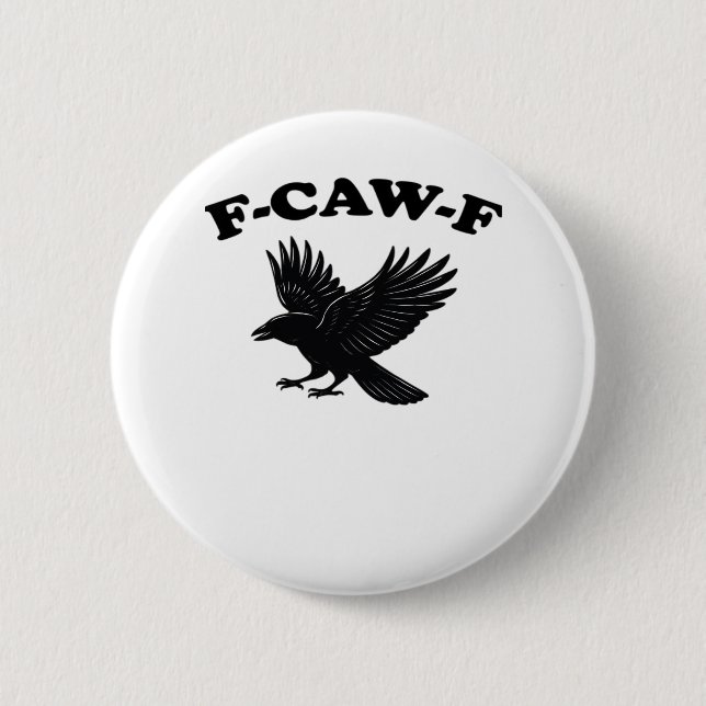 F-Caw-F Creative Style Button (Vorderseite)