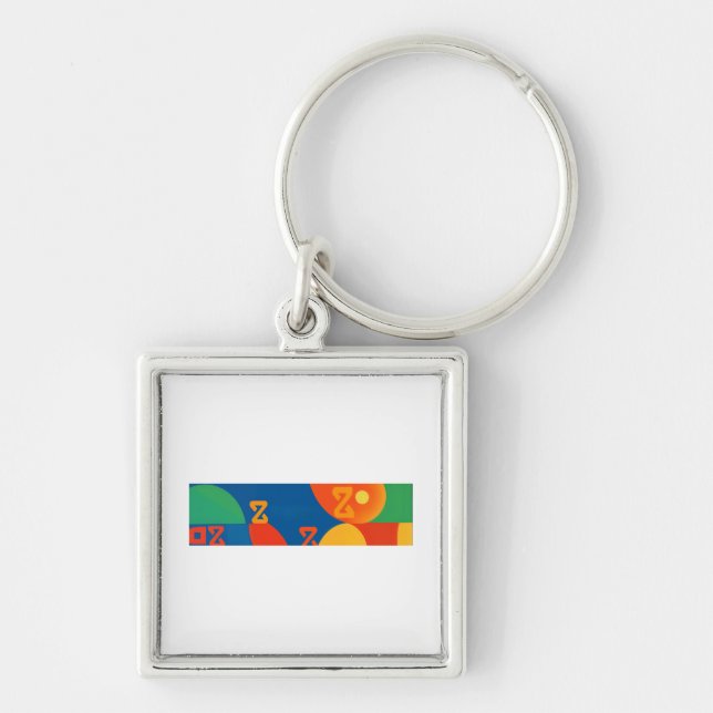 F-Caw-F Crow Essential Retro Classic Schlüsselanhänger (Vorne)