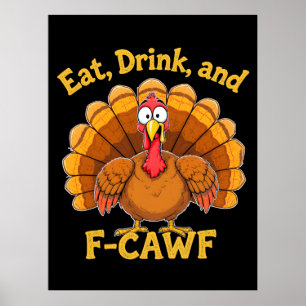 F-Caw-F Erntedank Türkei Cawing 2025-2026 Poster