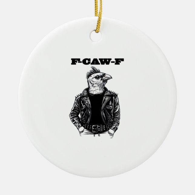 F Caw F Essential Aesthetic Design Keramik Ornament (Vorne)