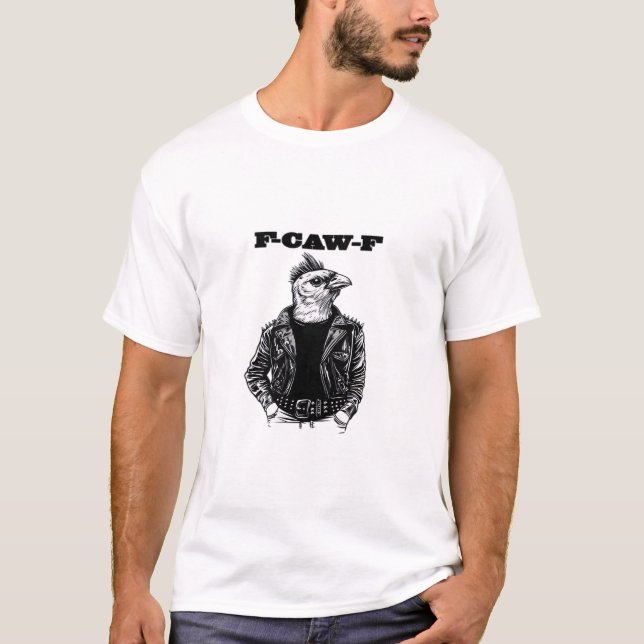 F Caw F Essential Aesthetic Design T-Shirt (Vorderseite)
