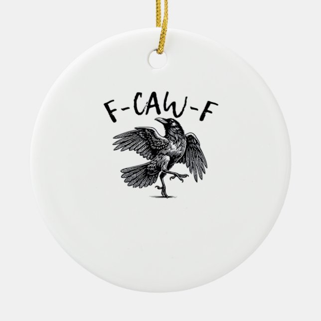 F Caw F Essential Classic Ästhetik Keramik Ornament (Vorne)