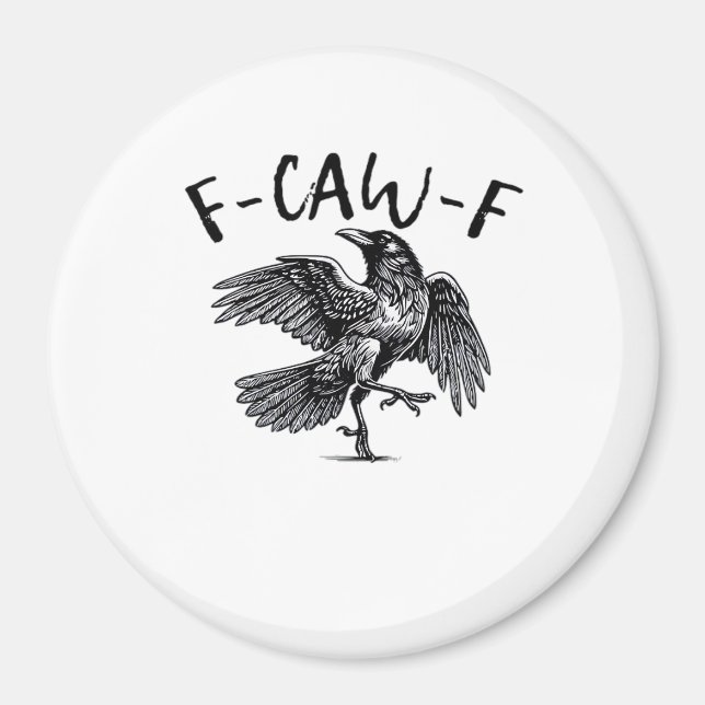 F Caw F Essential Classic Ästhetik Magnet (Vorne)