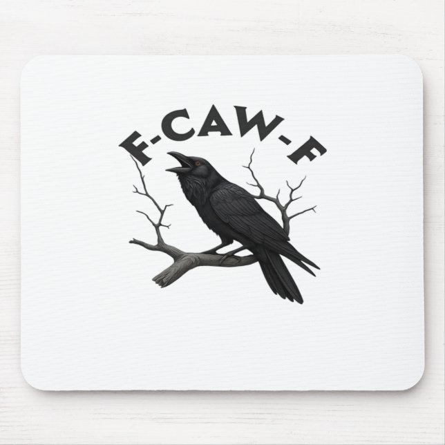 F Caw F Essential Creative Aesthetic Mousepad (Vorne)