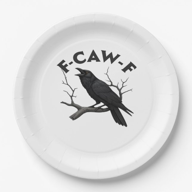 F Caw F Essential Creative Aesthetic Pappteller (Vorderseite)