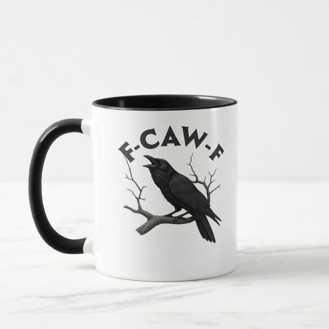 F Caw F Essential Creative Aesthetic Tasse (Links)