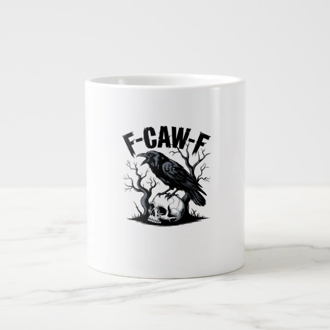 F Caw F Essential Minimal Clean Design Jumbo-Tasse (Vorderseite)