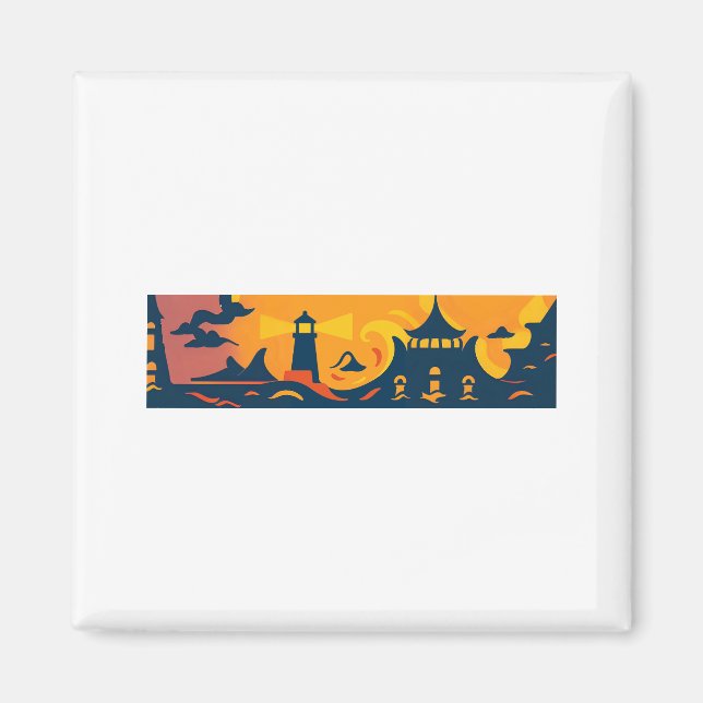 F-Caw-F Essential Retro Klassiker Magnet (Vorne)