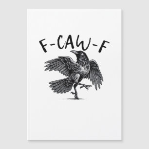 F-Caw-F Essential Retro Klassiker Magnetkarte