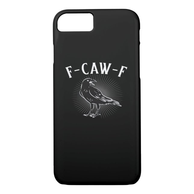 F-Caw-F Funny Casual Case-Mate iPhone Hülle (Rückseite)