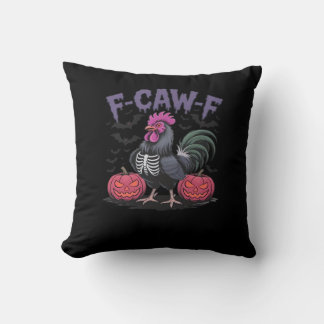 F Caw F Funny Chicken Classic Simple Clean Style Kissen