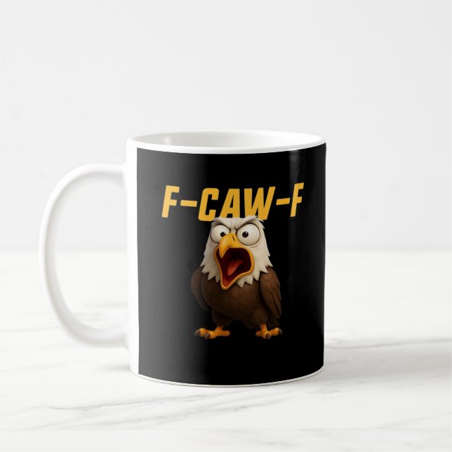 F-Caw-F Funny F-Caw-F Gear Creative Style Kaffeetasse (Links)