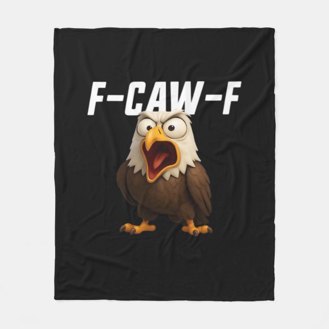 F-Caw-F Funny F-Caw-F Gear Fleecedecke (Vorderseite)