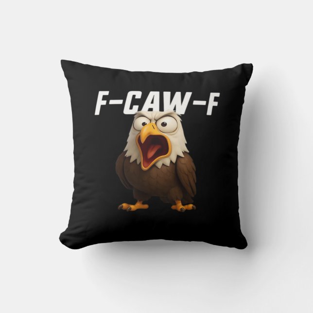 F-Caw-F Funny F-Caw-F Gear Kissen (Vorderseite)