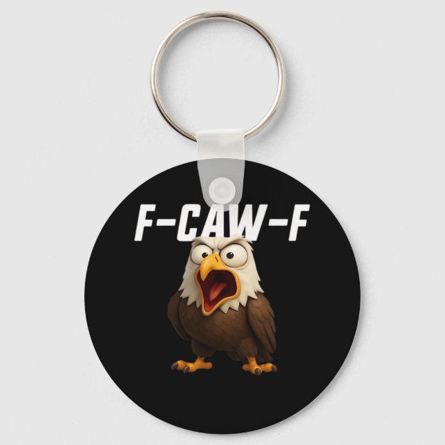 F-Caw-F Funny F-Caw-F Gear Schlüsselanhänger (Vorderseite)