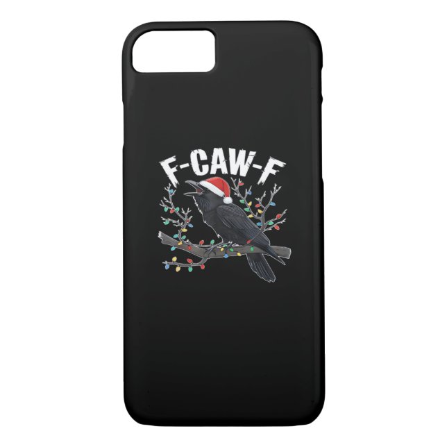 F-Caw-F Funny Trendy Case-Mate iPhone Hülle (Rückseite)