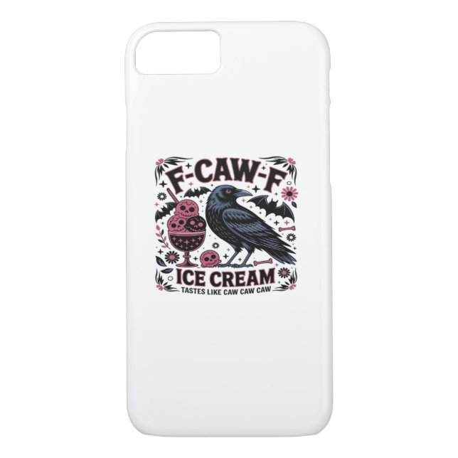 F Caw F Funny Trendy Case-Mate iPhone Hülle (Rückseite)