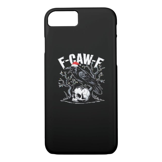 F-Caw-F Funny Trendy Case-Mate iPhone Hülle (Rückseite)