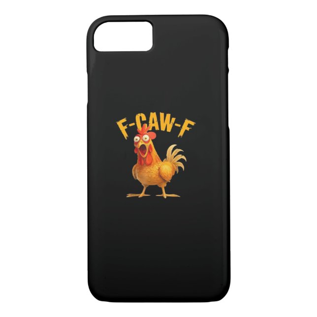 F-Caw-F Funny Unique Case-Mate iPhone Hülle (Rückseite)