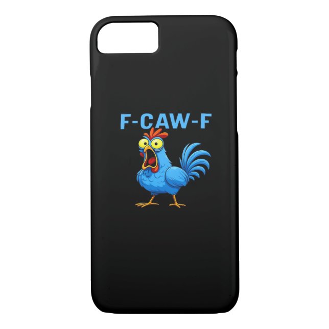 F-Caw-F Graphic Gear Creative Design Case-Mate iPhone Hülle (Rückseite)
