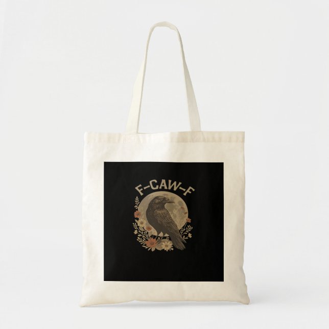 F-Caw-F Grunddesign Tragetasche (Vorne)