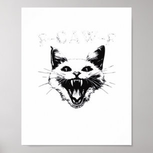 F-Caw-F Halloween-Liebhaber F-Caw-F Lustiger Klass Poster