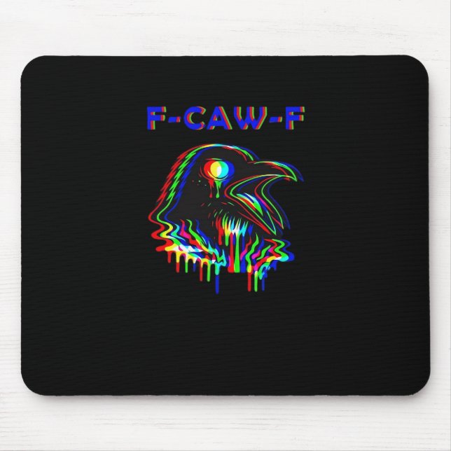 F-Caw-F Halloween Music Party Essential Mousepad (Vorne)
