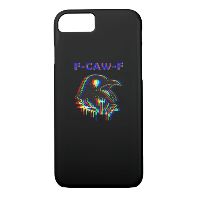 F-Caw-F Halloween-Musikparty Essentials Case-Mate iPhone Hülle (Rückseite)