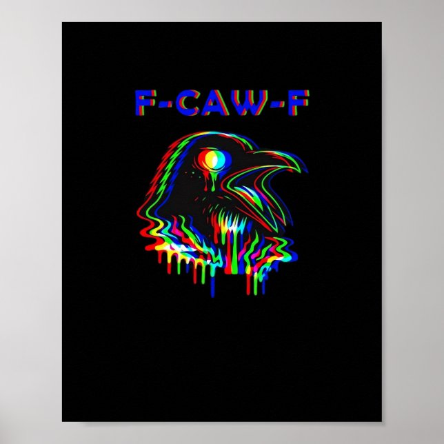 F-Caw-F Halloween-Musikparty Essentials Poster (Vorne)