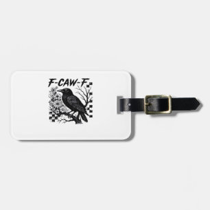 F-Caw-F Halloween-Vogel Gepäckanhänger