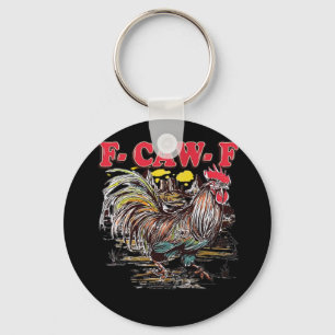 F-Caw-F Hei Hei Moana Hahn Klassisches Lustiges Gr Schlüsselanhänger