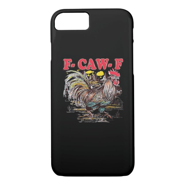 F-Caw-F Hei Hei Moana Rooster Classic Funny Graphi Case-Mate iPhone Hülle (Rückseite)