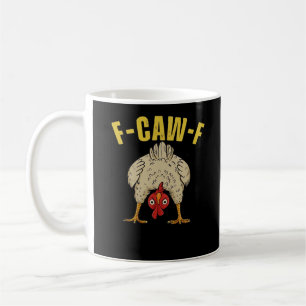F-Caw-F-Huhn Wesentliches Kunstgraphic Kaffeetasse