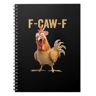 F-Caw-F Hühnchen Klassisch Kreative Freizeitkleidu Notizblock