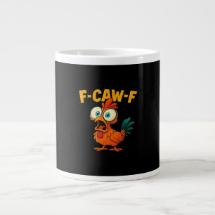 F-Caw-F Hühnchen Wesentliche Kreative Casual-Kleid Jumbo-Tasse