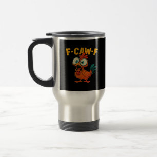 F-Caw-F Hühnchen Wesentliche Kreative Casual-Kleid Reisebecher