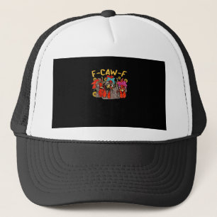 F-Caw-F Hühner-T-Shirt Männer Frauen Lustiges F-Ca Truckerkappe