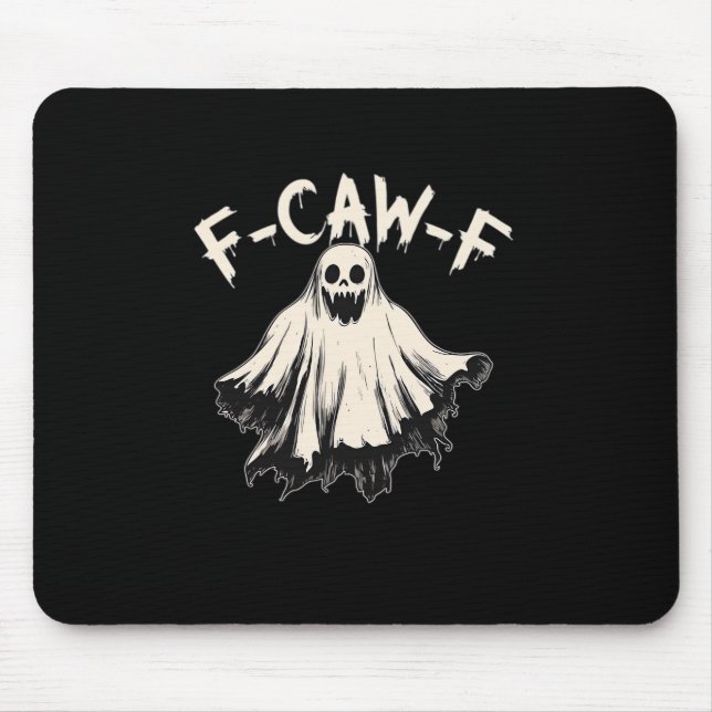 F-Caw-F Humor Retro Classic Mousepad (Vorne)