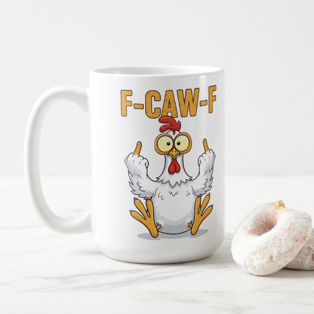 F-CAW-F KAFFEETASSE (Mit Donut)