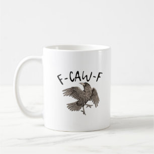 F-Caw-F Klassisch Ästhetisch Casual Kaffeetasse