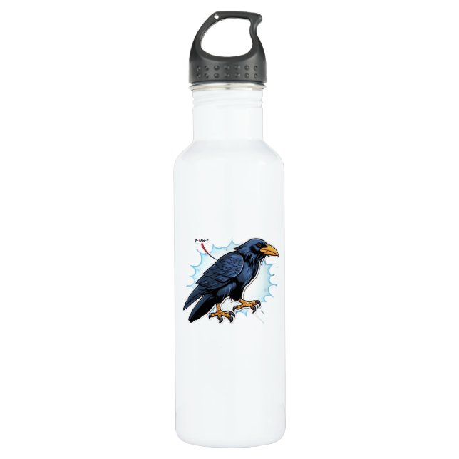 F-Caw-F Klassisch Einfach Sauber Edelstahlflasche (Vorderseite)