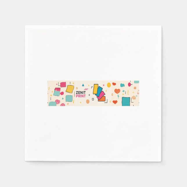 F-Caw-F Klassisch Minimal Sauber Serviette (Vorderseite)