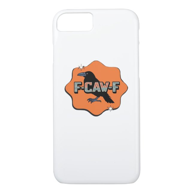F-Caw-F Klassisch Trendy Casual Case-Mate iPhone Hülle (Rückseite)