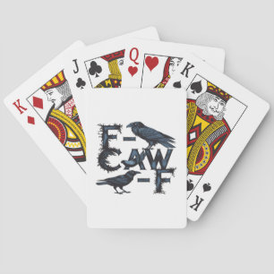F-Caw-F Klassischer kreativer Stil Spielkarten